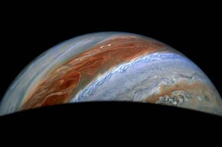 Las turbulentas tormentas de Júpiter que la NASA descubrió gracias a Juno