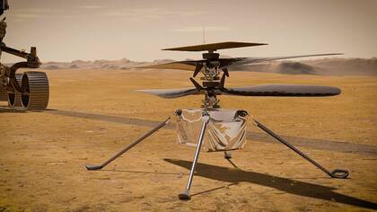 La misión lleva a Marte el primer helicóptero que volará en otro planeta
