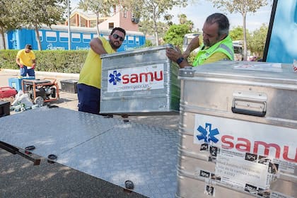 La misión SAMU que partió de Sevilla, llega a Adassil, el epicentro del terremoto de Marrueco