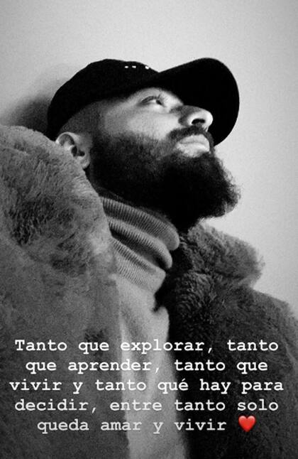 La misteriosa historia que compartió Maluma en su Instagram: "Sólo nos queda amar"