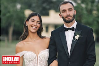 Entramos a la divertida fiesta de casamiento del jugador de la Selección Germán Pezzella