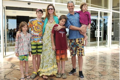 Dolores Barreiro y Matías Camisani tuvieron cinco hijos juntos