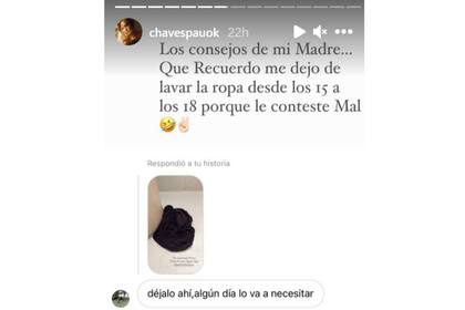 La modelo compartió la respuesta de una seguidora con una interesante sugerencia