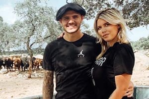 El picante detalle en la foto de Wanda Nara junto a Icardi que la hizo ruborizar