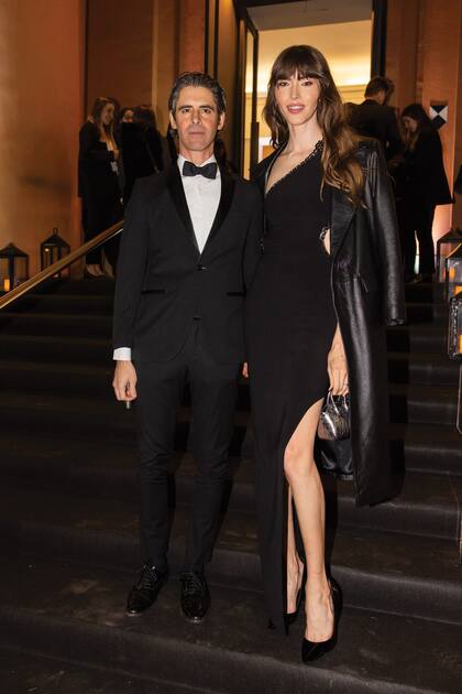 La modelo Dafne Cejas y Andrés Cigorraga Castex.