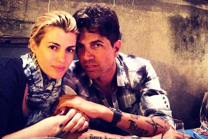 Junto a su ex, Pablo Cosentino, de quien se separó en buenos términos