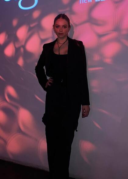 La modelo Julieta Fillol, nieta de Ubaldo "Pato" Fillol.