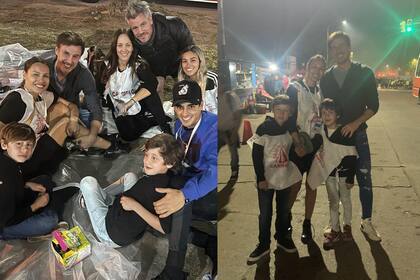 La modelo mostró en sus redes sociales algunos momentos de la peregrinación (Foto Instagram @pampitaoficial)