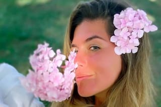 Miami: Loly Antoniale posó en la playa tras las críticas por volar en cuarentena