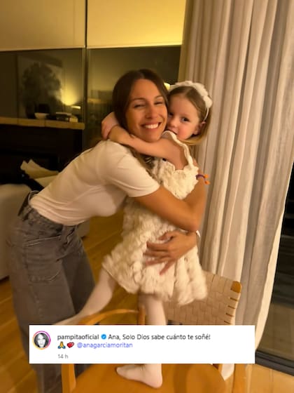 La modelo organizó un festejo en Villa La Angostura para su hija con sus familiares y amigos (Foto: Instagram @pampitaoficial)
