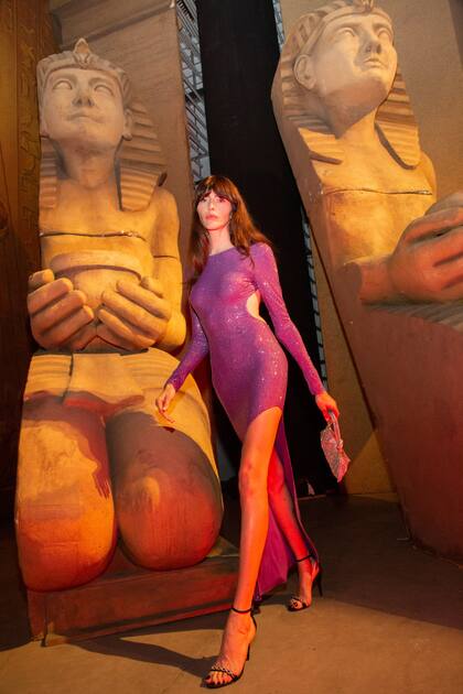 La modelo top Dafne Cejas con un sensual diseño de Giacobbe.