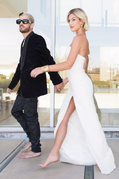 La modelo y actriz asegura que le encanta acompañar a su marido de gira