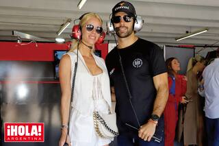 Nicole Neumann acompañó a Manu Urcera al autódromo de Buenos Aires: todas las fotos