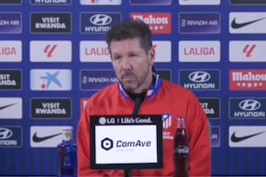 Simeone se enojó y salió en defensa de Julián Álvarez otra vez en medio de su sequía goleadora