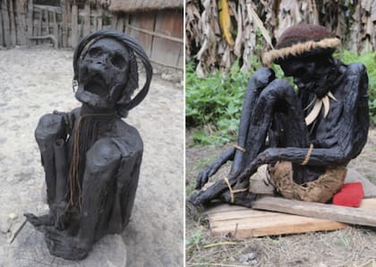 La momificación de los cuerpos se daba a través del humo (Foto: PNAS)