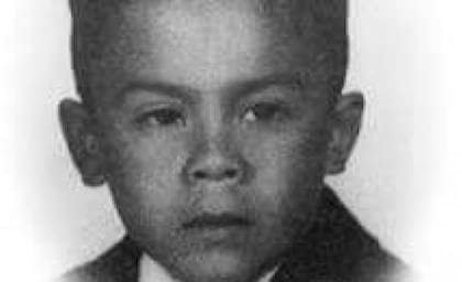 La Mona Jiménez a los 4 años (Foto: Gentileza ElDoceTV)