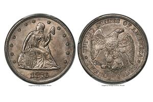 La moneda de 20 centavos de dólar que se subastó por US$870.000