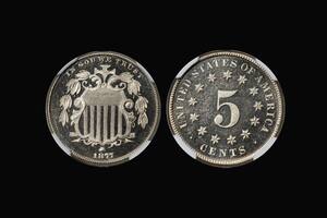 La moneda de cinco centavos de 1877 puede valer miles de dólares debido a un particular detalle