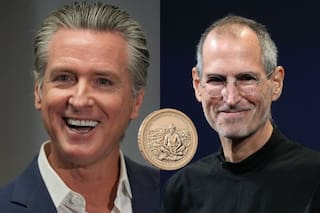 La moneda homenaje de Gavin Newsom a Steve Jobs que comienza a venderse en California