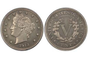 La moneda de la Liberty Head de 1913 es una de las más valiosas