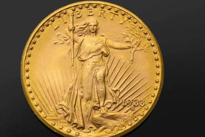 La moneda de oro, conocida como  Double Eagle, es la más cara del mundo