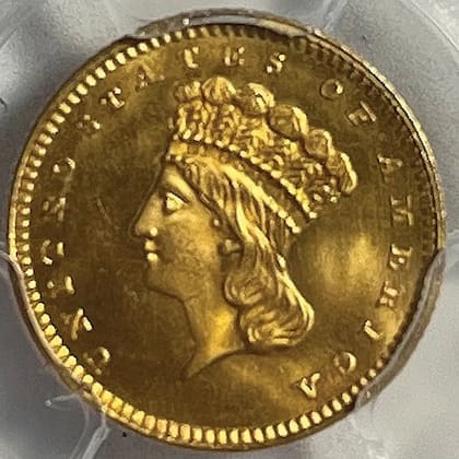 La moneda de oro pertenecía a la colección de Henry Chapman