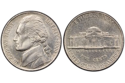 La moneda del 2000 que puede alcanzar un precio alto en el mercado de coleccionista debido a un raro detalle