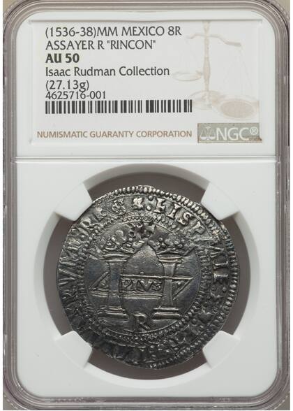 La moneda fue calificada como AU50 debido a su excelente estado de conservación