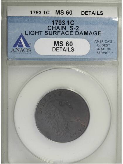 La moneda fue calificada como MS60 debido a su estado de conservación