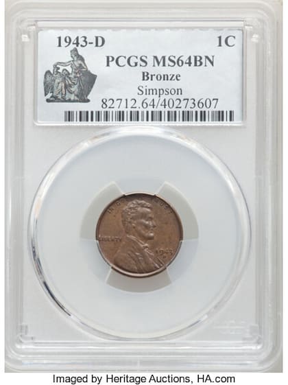 La moneda fue subastada por casi dos millones de dólares