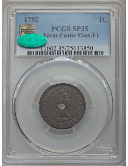 La moneda fue valorada por PCGS con PS35 debido a su calidad de conservación