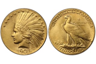 La moneda de 10 dólares de Estados Unidos que puede valer más de US$96.000