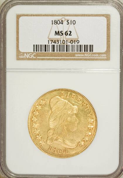 La moneda recibió la calificación de MS62 por NGC debido a su estado de conservacion