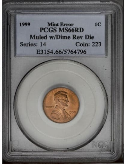 La moneda recibió la calificación MS66RD debido a su excelente estado de conservación