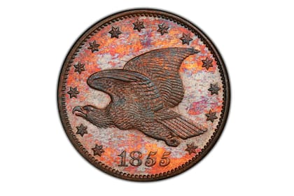 La moneda recibió la clasificación PR65 en el registro de PCGS, lo que indica un nivel muy alto dentro de la escala profesional de conservación