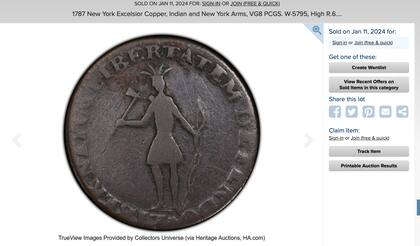 La moneda se vendió en 2024