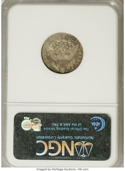 La moneda se vendió por la plataforma Heritage Auctions