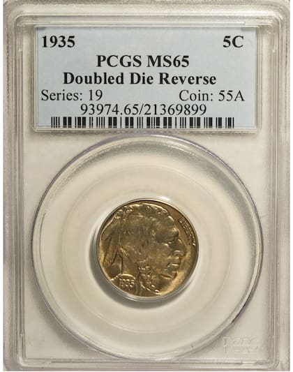 La moneda vendida por US$25.300 cuenta con una calificación de MS65 por PCGS debido a su estado de conservación