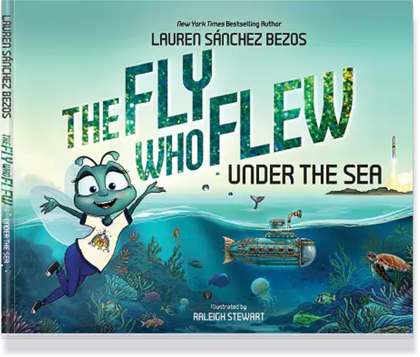 La mosca que voló debajo del mar es la secuela del primer libro de Lauren Sánchez (Web/theflywhoflew)