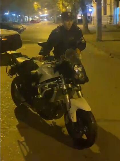 La moto robada por el asaltante del kiosco, en Zárate
