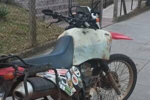 Recuperaron la moto robada en la Panamericana a un conocido youtuber