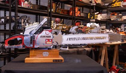 La motosierra de Tute Di Tella para Elon Musk