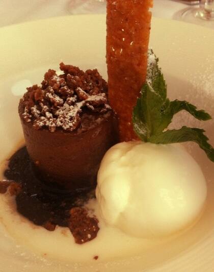 La mousse de chocolate que nos gustó a todos