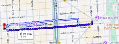 La movilización afectará varias cuadras del centro porteño