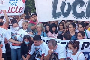 La movilización para pedir Justicia por Lucio Dupuy