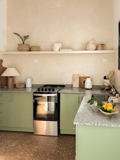 “La mudanza coincidía con un cambio de vida: la clienta llegaba a este departamento después de separarse, con lo cual traía menos cosas”.