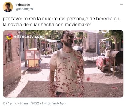 La muerte de Bruno, de La 1-5/18, generó todo tipo de comentarios en las redes sociales (Foto: Twitter)