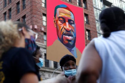 La muerte de George Floyd avivó el movimiento Black Lives Matter. Crédito: Shannon Stapleton / Reuters.
