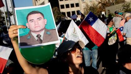 La muerte del agente policial Daniel Palma desencadenó protestas en Chile