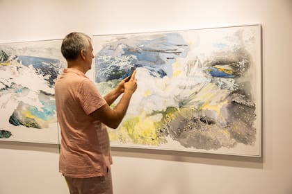 La muestra estará disponible hasta el 9 de mayo en Arroyo 807, esquina Esmeralda, CABA.